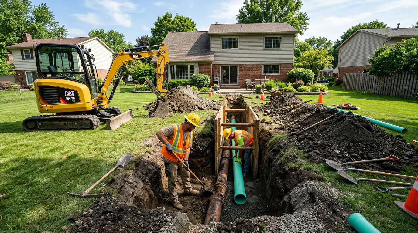 Sewer Line Replacement in Dalton, GA